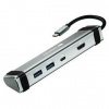 USB Hub Canyon DS-3 USB-C/HDMI, 2x USB 3.0, USB-C PD 60W (CNS-TDS03DG) strieborný
