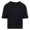 Dámske Tričko s krátkym rukávom GUESS BRITNEY CROP TEE V3RI08I3Z14-JBLK – Čierna
