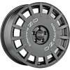 Oz Rally Racing DG 8x18 5x100 ET35 DARK GRAPHITE SILVER LETTERING