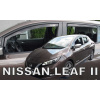 Deflektory okien NISSAN LEAF II 5D od r. 2017 → (+Zadné)