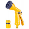 Strend Pro Garden 256391A Strend Pro zahradní zavlažovací sada, zahrada, pistole 8 vzorů, 1/2 rychlospojka