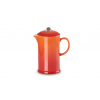 Le creuset kanvica na kávu s pressom Farba: Oranžová