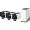 Anker eufyCam S3 Pro (sada 3ks+jednotka HomeBase 3), 4K, biela T88933W1