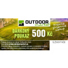 Outdoormarket Darčekový poukaz Hodnota: 500