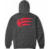 pánska mikina ETNIES JOSLIN PO HOODIE Grey/Red L