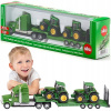 SIKU S1837 Farmer Nákladné auto s návesom a 2 traktory