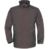B&C Bunda B&C Ocean Shore s tepelnou podšívkou, pánská COT01082467005-dark grey 2XL Šedá tmavá