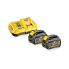 DeWalt DCB118X2 - Nabíječka + 2 aku Flexvolt 54 V / 6.0 Ah