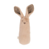 BIBS Kangaroo plyšová hrkálka - Vanilla