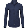 TeeJays Košile Oxford Perfect TJ 4001, dlouhý rukáv, dámská COT18400100301-navy S Navy