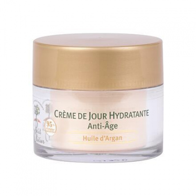 Le Petit Olivier Argan Oil Moisturizing Day Cream Anti-Aging hydratační denní pleťový krém proti stárnutí 50 ml pro ženy