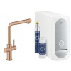 GROHE Blue Home 31454DL1 drezová batéria s filtrom a chladiacim zar., kartáč. Warm Sunset GRO 31454DL1