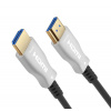 Video kábel PremiumCord HDMI, optický fiber High Speed with Ether. 4K@60Hz kábel 25m, M/M, pozlátené konektory (KPHDM2X25)