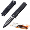 LOVECKÝ SKLADACÍ ZÁCHRANNÝ NÔŽ SURVIVAL DÝKA 21 CM