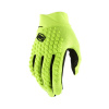 100% GEOMATIC Gloves, Fluo Yellow - M