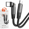 Kábel Extremestyle USB typ C - USB typ C 1 m čierny