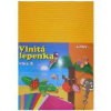 Lepenka E-Welle 260g 34,5 x 24,5 cm rovná-žltá 10 listov