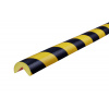 Ochrana rohov Knuffi®, typ A, samolepiaca, dĺžka 50 m, Ø 40 mm, žlto-čierna