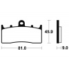 Brembo (Itálie) Predné brzdové doštičky Brembo 07GR62SC - BMW R 1150 R Rockster, 1150ccm - 02>