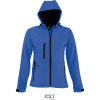 SOL's Collection Bunda Replay Women s kapucí, softshellová, 3-vrstvá, dámská COT25680245005-royal blue 2XL Modrá královská