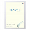 DANTIK rám na obraz 15 x 20 Bílá matná
