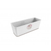 STEFANPLAST Kvetináč na kvety NATURAL 50x18x16cm biela