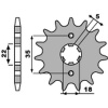 PBR 20531518NC PBR PREDNÉ REŤAZOVÉ KOLESO 2053 15 18NC YAMAHA TW 125 '99-'05, TW 200 '87-'21 (JTF1559.15) (REŤAZ 428) (STD.+1)