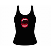 Dámske tielko Tank Top Upírie zuby