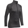 Under Armour Tech Half Zip Top Womens Carbon Heather 12 (M)
