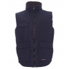 PAYPER WANTED 000873-0051 / Zateplená vesta - navy blue/royal blue 5XL