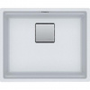 Franke Kubus 2 - Fragranitový drez KNG 110-52, 56x46 cm, biela-ľad 125.0641.421