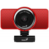 GENIUS webová kamera ECam 8000/ červená/ Full HD 1080P/ USB2.0/ mikrofón 32200001407