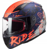 Prilba LS2 FF353 Rapid Naughty Matt Blue Orange M. (Prilba LS2 FF353 Rapid Naughty Matt Blue Orange M.)