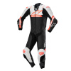 jednodílná kombinéza MISSILE 2 WARD, ALPINESTARS (černá/bílá/červená fluo) 2024 M104-116