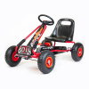 BABY MIX Detská šliapacia motokára Go-kart Razor červená 94x63x61 červená
