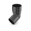 Plastové koleno BRYZA 67° Ø 90 mm, antracit RAL 7021