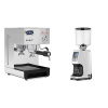 Lelit Anna PL41TEM + Eureka Atom Specialty 75, white