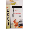 MORE ARMOR ink kompatibilný s HP 3YM75AE (653 XXL) kapacita 720str.čierna