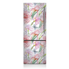 Dekoratívne magnety na chladničku Peony kvety 60x180 cm
