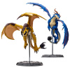McFarlane Toys World of Warcraft - Akčné figúrky - Bronzový proto-drak a modrý horský drak