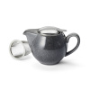 Čajník so sitkom Zaara, sivá kamenina s glazúrou 0,5 l