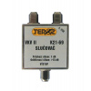 Anténny zlučovač pásmový VKV II+K21-60 F-F Teroz
