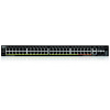Zyxel XGS2220-54HP, L3 Access Switch, 600W PoE, 40xPoE+/10xPoE++, 48x1G RJ45 2x10mG RJ45, 4x10G SFP+ Uplink, incl. 1 yr XGS2220-54HP-EU0101F ZyXEL