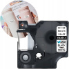 Páska do DYMO D1 43613 6mm/7m biela/čierna tlač pre LM LabelManager S0720780