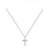 Engelsrufer ERN-LILCROSS-ZI Cross Necklace 38mm, adjustable