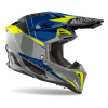 Prilba AIROH Aviator 3 PUSH Blue Gloss Veľkosť: XS (53-54 cm)