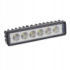 LED pracovná lampa s halogénovým panelom 18W 6x3W 1000lm 12V 24V s držiakom