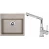 Set Sinks (dřez Solo 560 Avena 29 + baterie Mix 350 P Chrom - lesklý) ACRS56029M350P