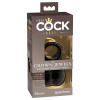 King Cock Elite Royal Jewels - nadstavec k umelému penisu (čierny)