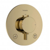 Hansgrohe Ecostat Comfort S Termostatická batéria pod omietku, na 2 spotrebiče, leštený vzhľad zlata 33715990-HG